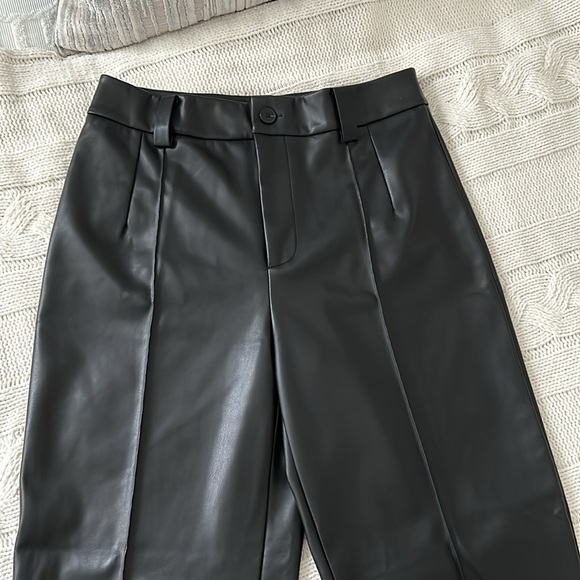 Rachel Zoe faux leather black pants - Picture 7 of 16